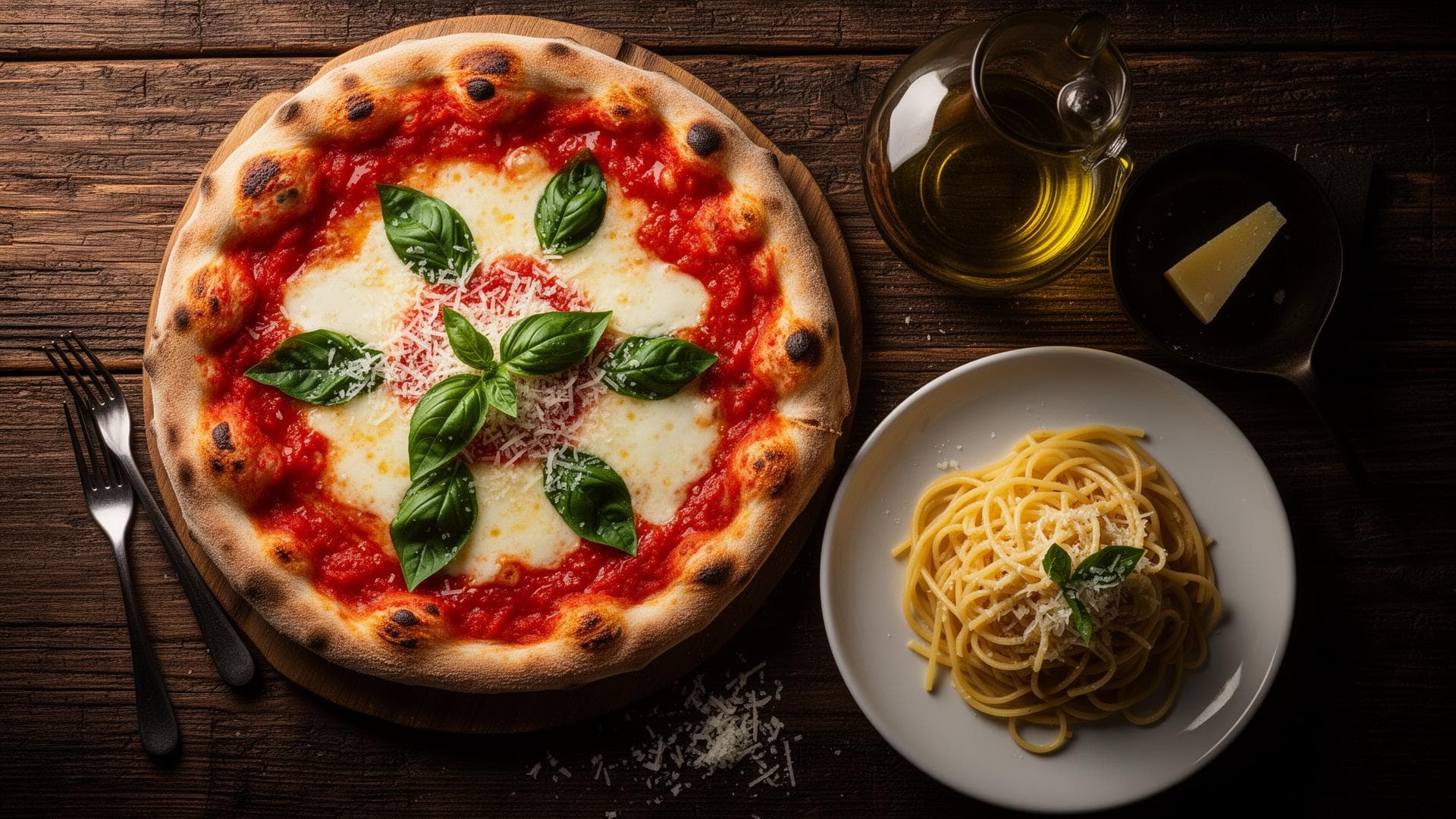 Website visual for Trattoria Pomodorino