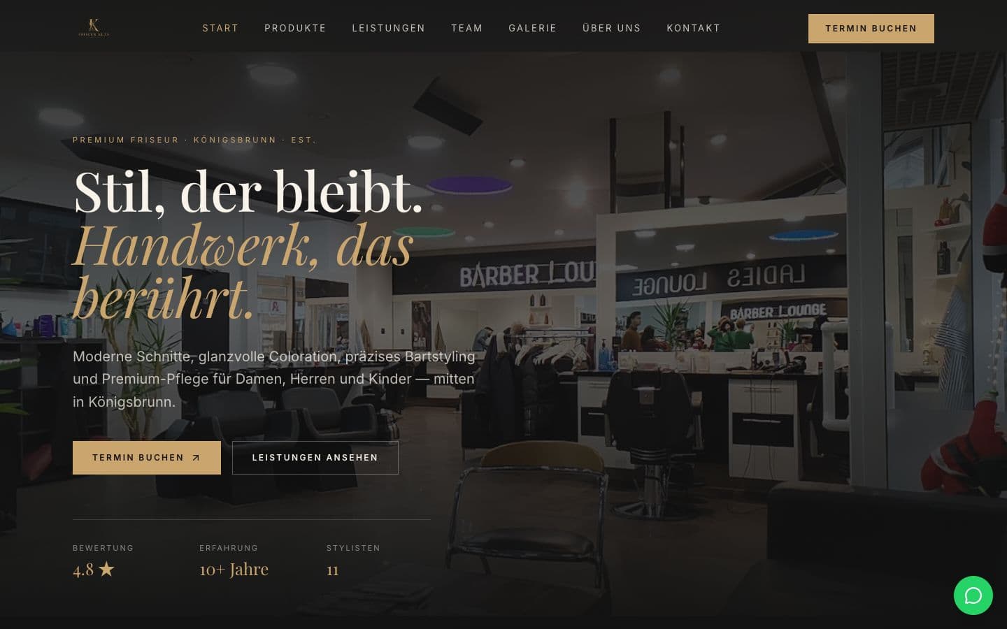 Salon-Motiv von Friseur Klas