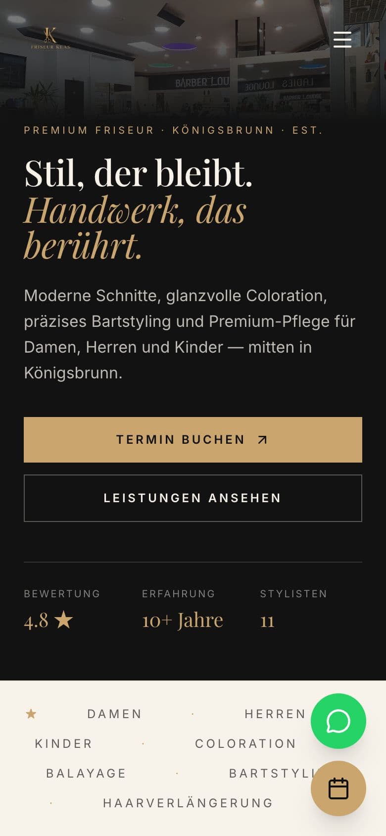Salon-Motiv von Friseur Klas