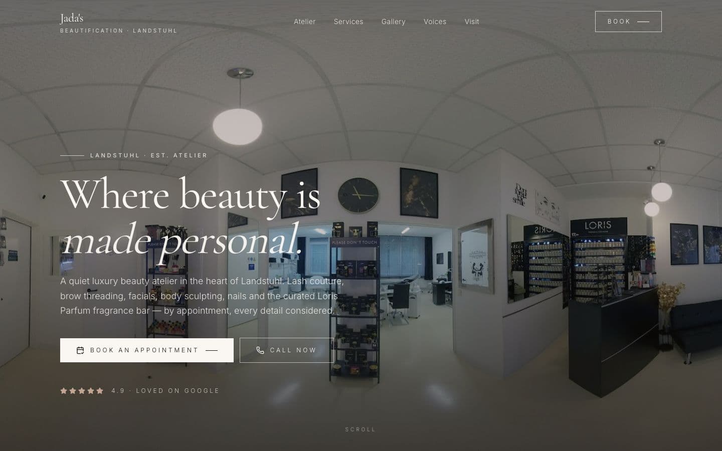 Studio-Motiv von Jada's Beautification